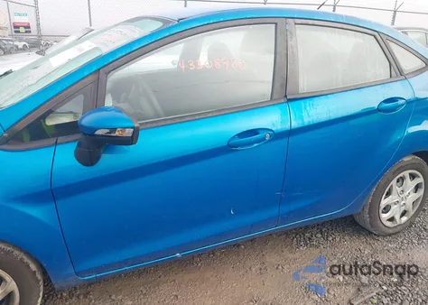 2013 Ford Fiesta Se из США, поврежденный, VIN 3FADP4BJ2DM164983